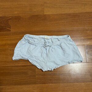 Brandy Melville Striped Linen Shorts